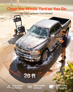 Hidrolavadora de 2900 PSI y 1.85 GPM máximo | VEVOR