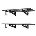 Estantería de pared para garaje de 2 niveles y alta | VEVOR