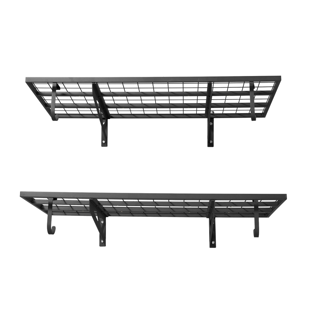Estantería de pared para garaje de 2 niveles y alta | VEVOR