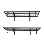 Estantería de pared para garaje de 2 niveles y alta | VEVOR