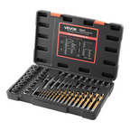 Juego de extractores de tornillos con brocas (54 piezas) | VEVOR