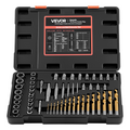 Juego de extractores de tornillos con brocas (54 piezas) | VEVOR