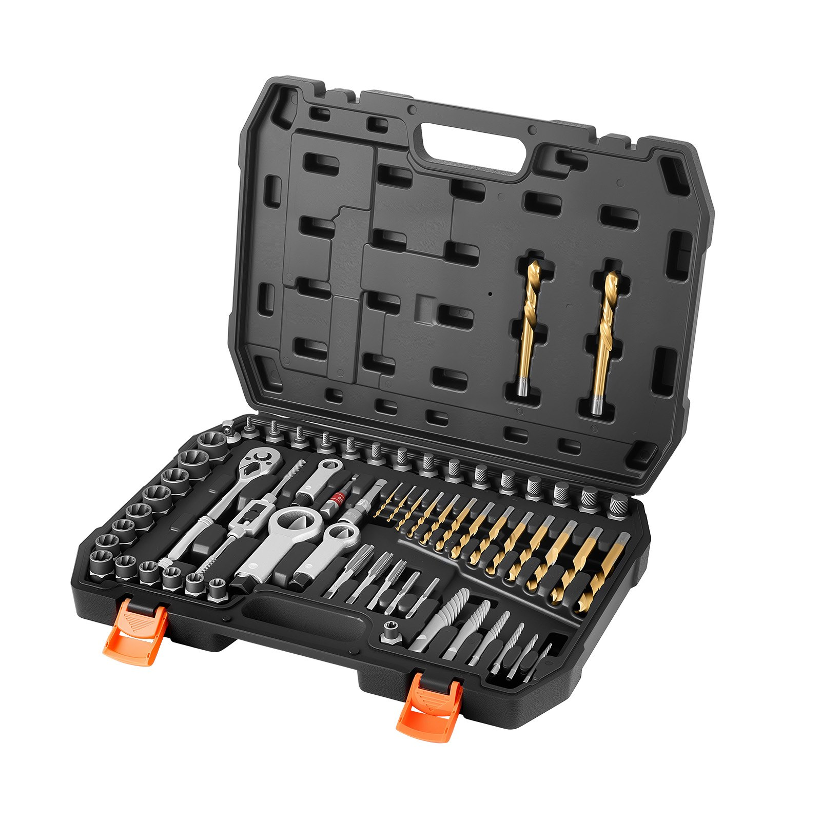 Juego de extractores de tornillos (63 piezas) | VEVOR