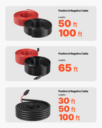 Cable para paneles solares, kit | VEVOR