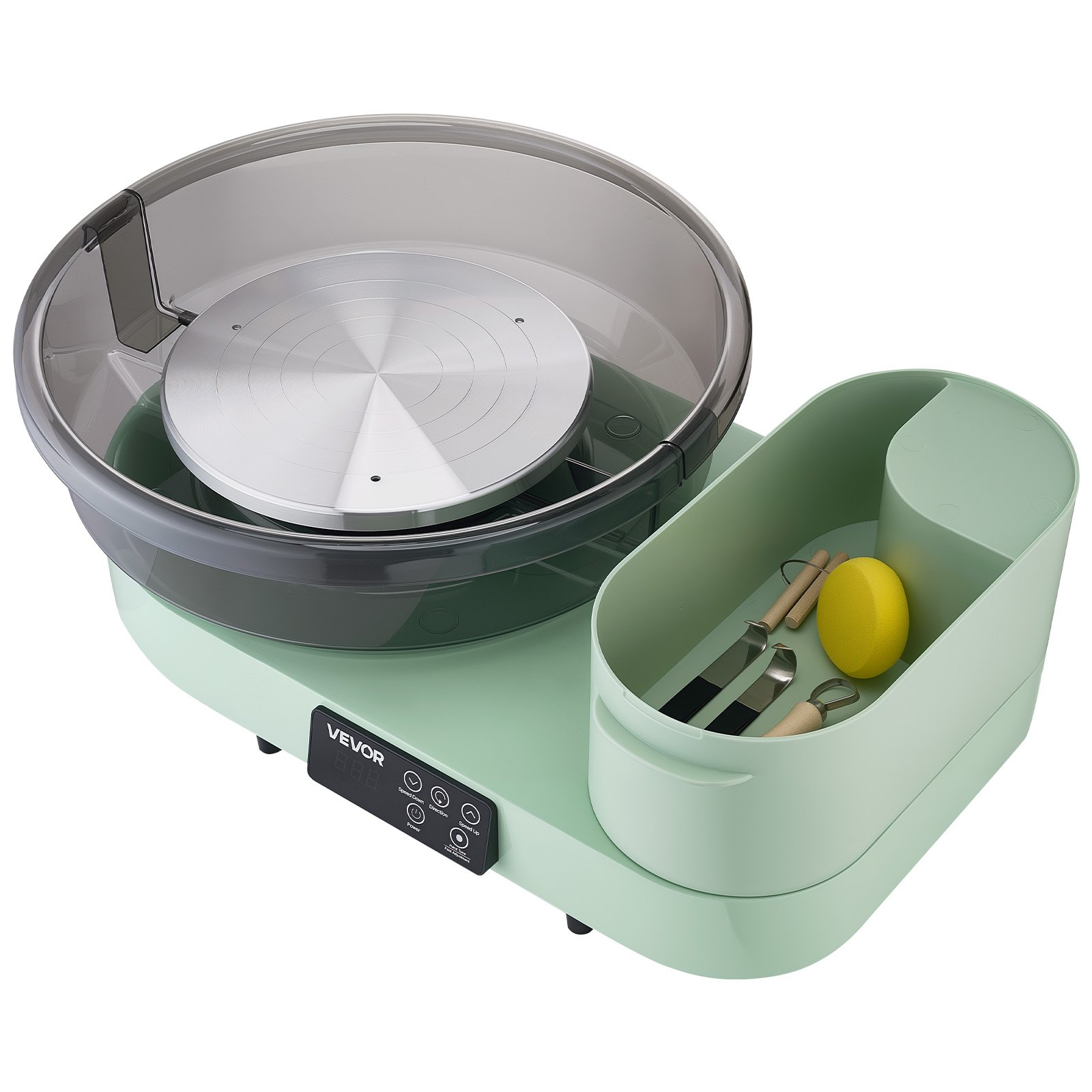 Torno de alfarería para adultos, 450 W | VEVOR