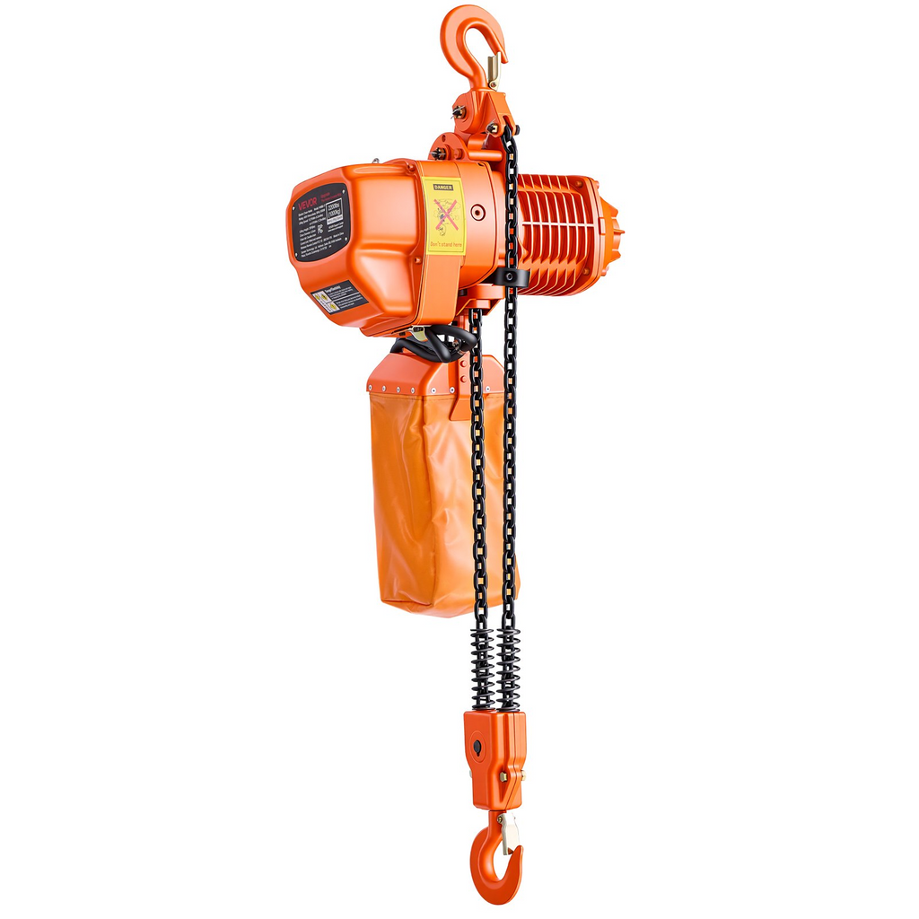 Polipasto eléctrico de cadena de 2200 lbs GDSDDHLHLJ | VEVOR