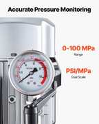 Bomba hidráulica eléctrica, 750 W, 10 000 PSI | VEVOR