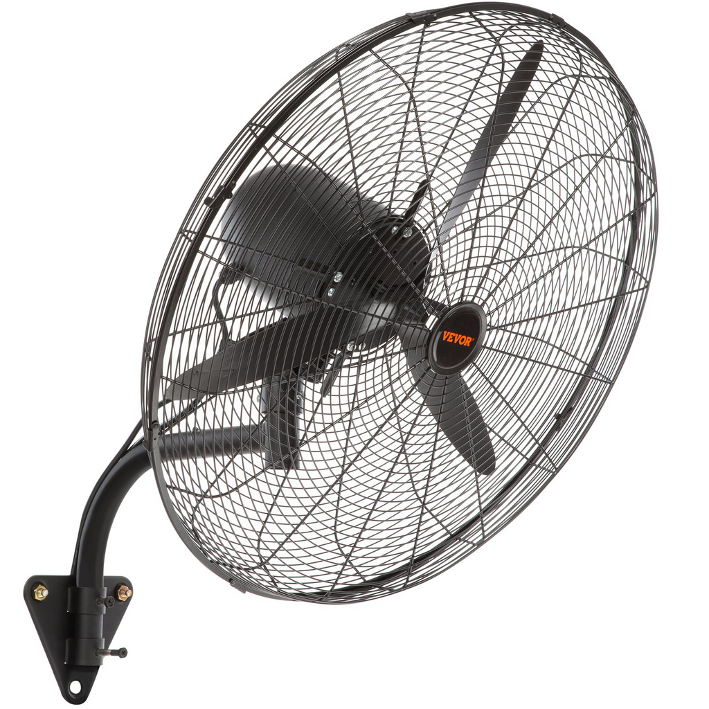 Ventilador de pared con nebulizador, 76 cm (30 pulgadas) | VEVOR