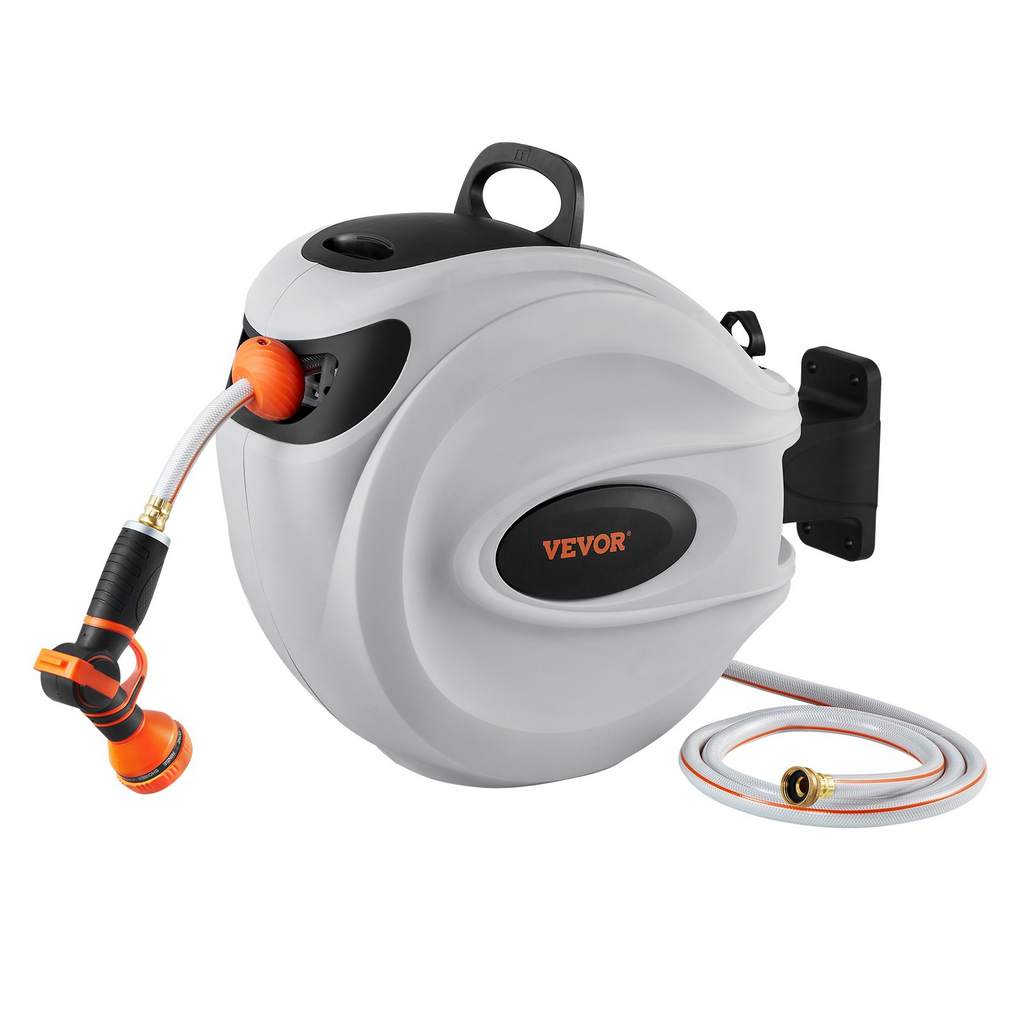 Carrete de manguera retráctil de 19 m x 1, 6 cm | VEVOR