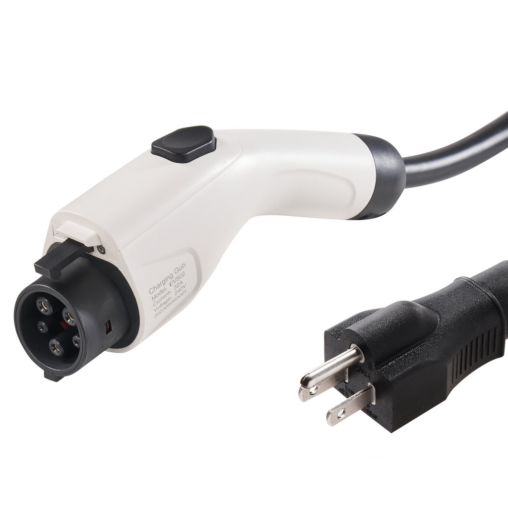 Cargador portátil para vehículos eléctricos Nivel 1+2 | VEVOR