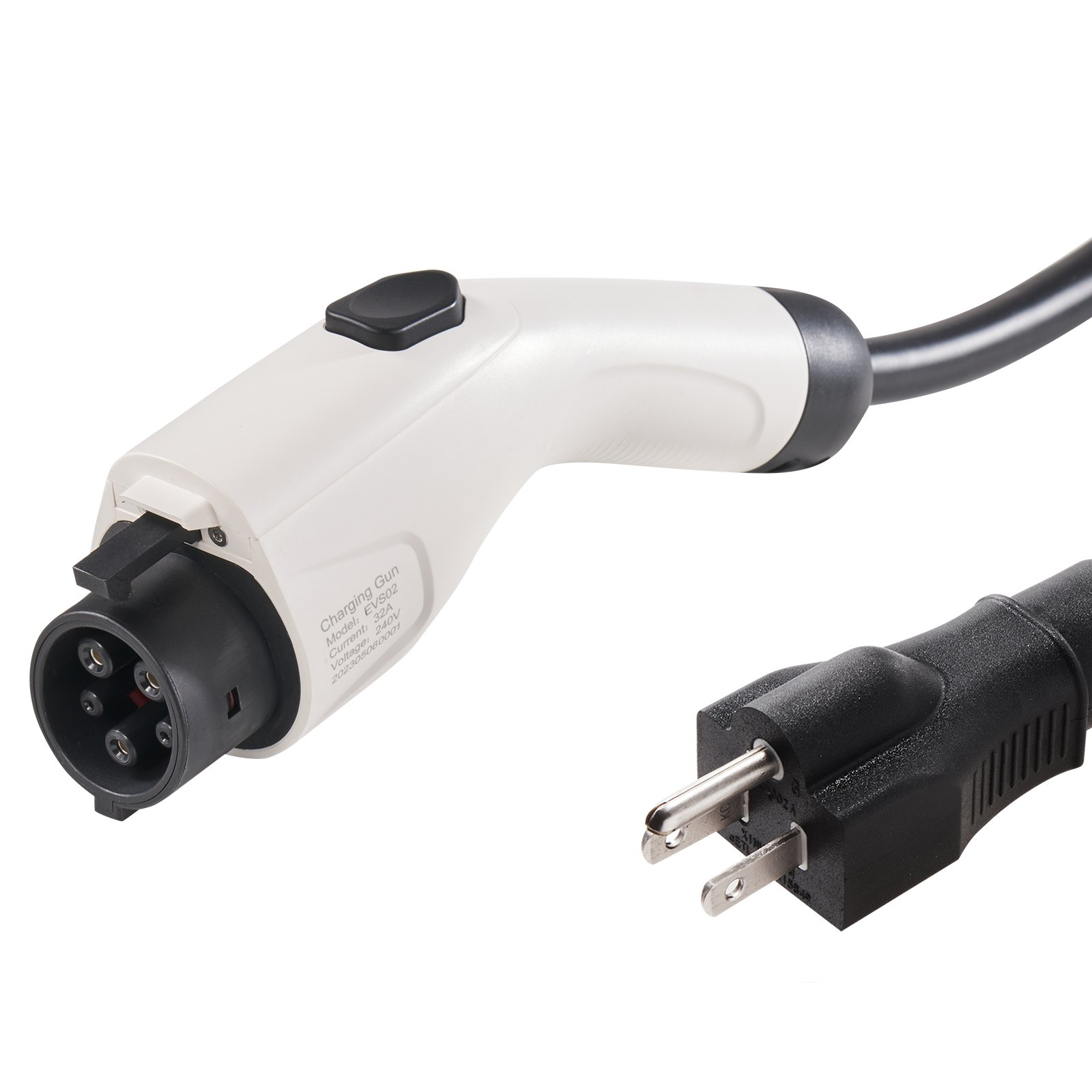 Cargador portátil para vehículos eléctricos Nivel 1+2 | VEVOR