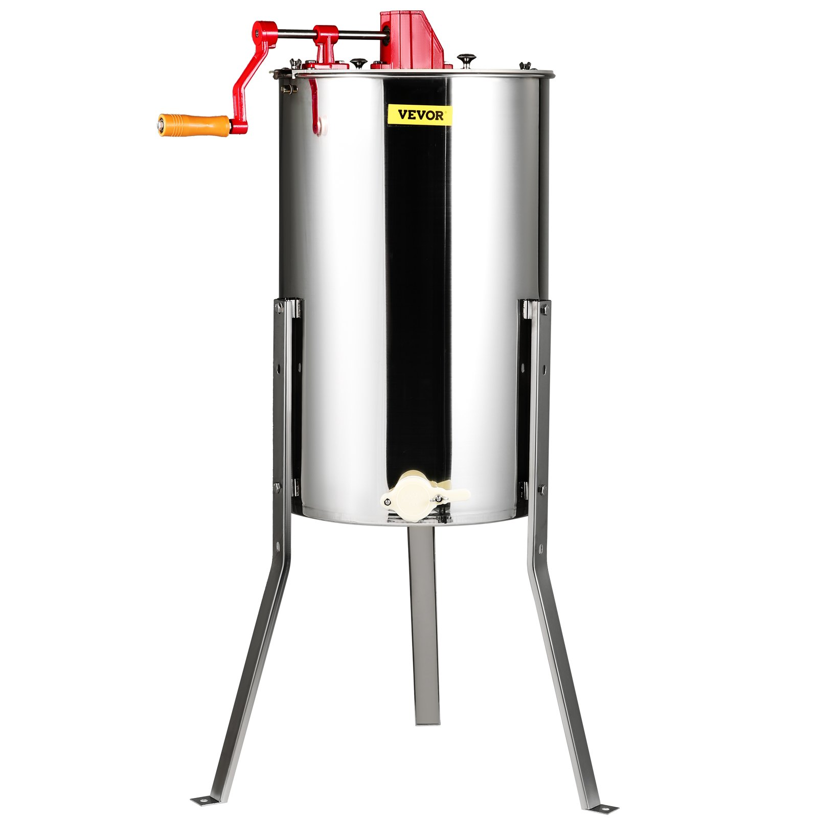 Extractor de miel manual, extractor de miel de 3 cuadros | VEVOR