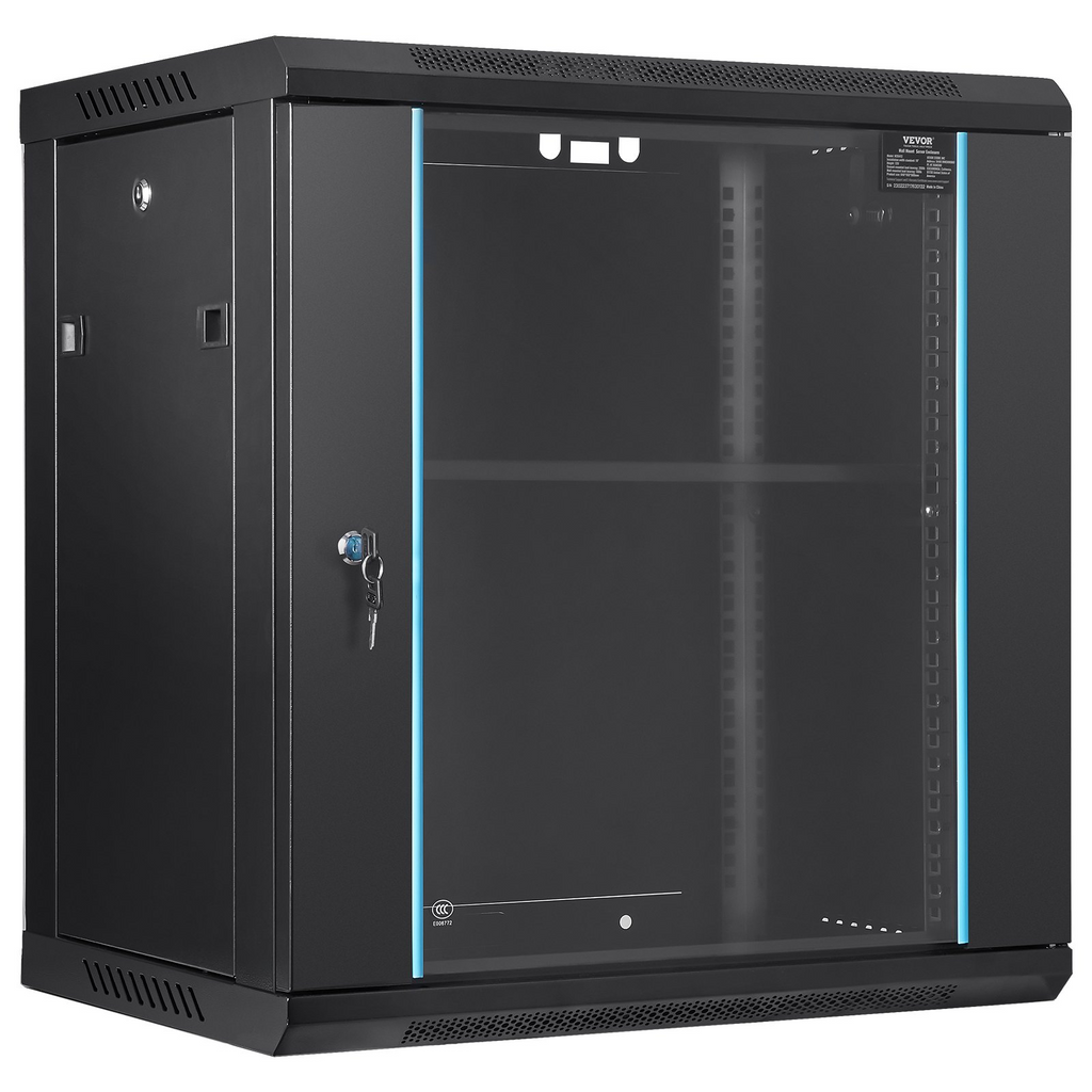 Miniatura del producto Gabinete de red para servidor 12U | VEVOR