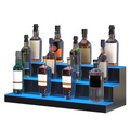 Expositor de botellas de licor con iluminación LED, 76 cm | VEVOR