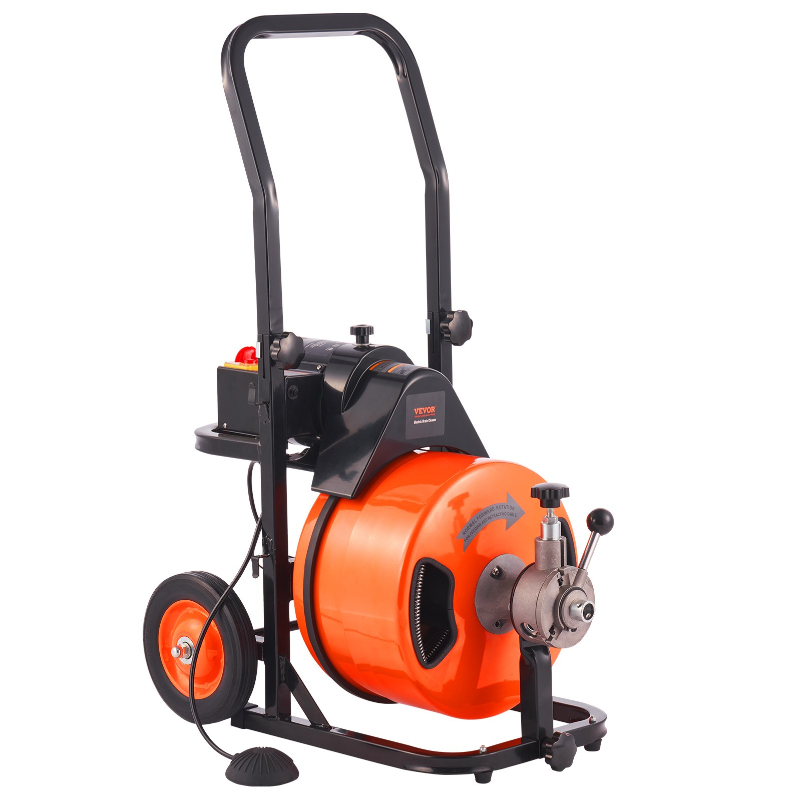 Máquina desatascadora de 15, 2 m x 1, 27 cm | VEVOR