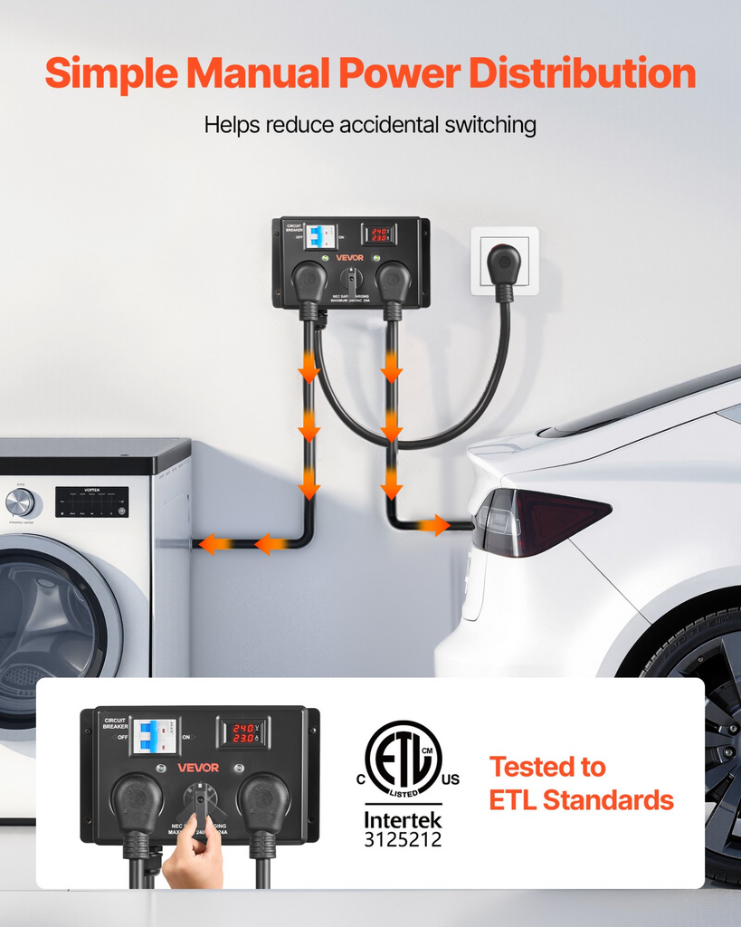 Interruptor de carga manual para vehículos eléctricos