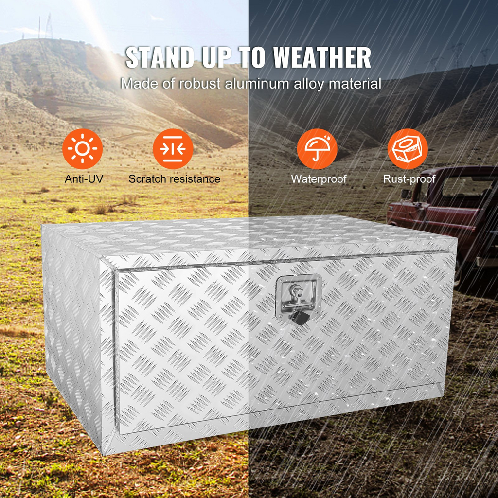 Caja de herramientas para debajo de la carrocería, 61 cm | VEVOR