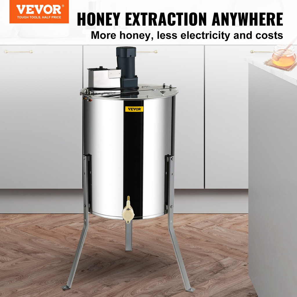Extractor de miel eléctrico centrifugadora de miel de 4/8 | VEVOR
