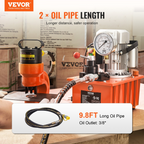 Bomba hidráulica eléctrica, 10 000 PSI, 750 W | VEVOR