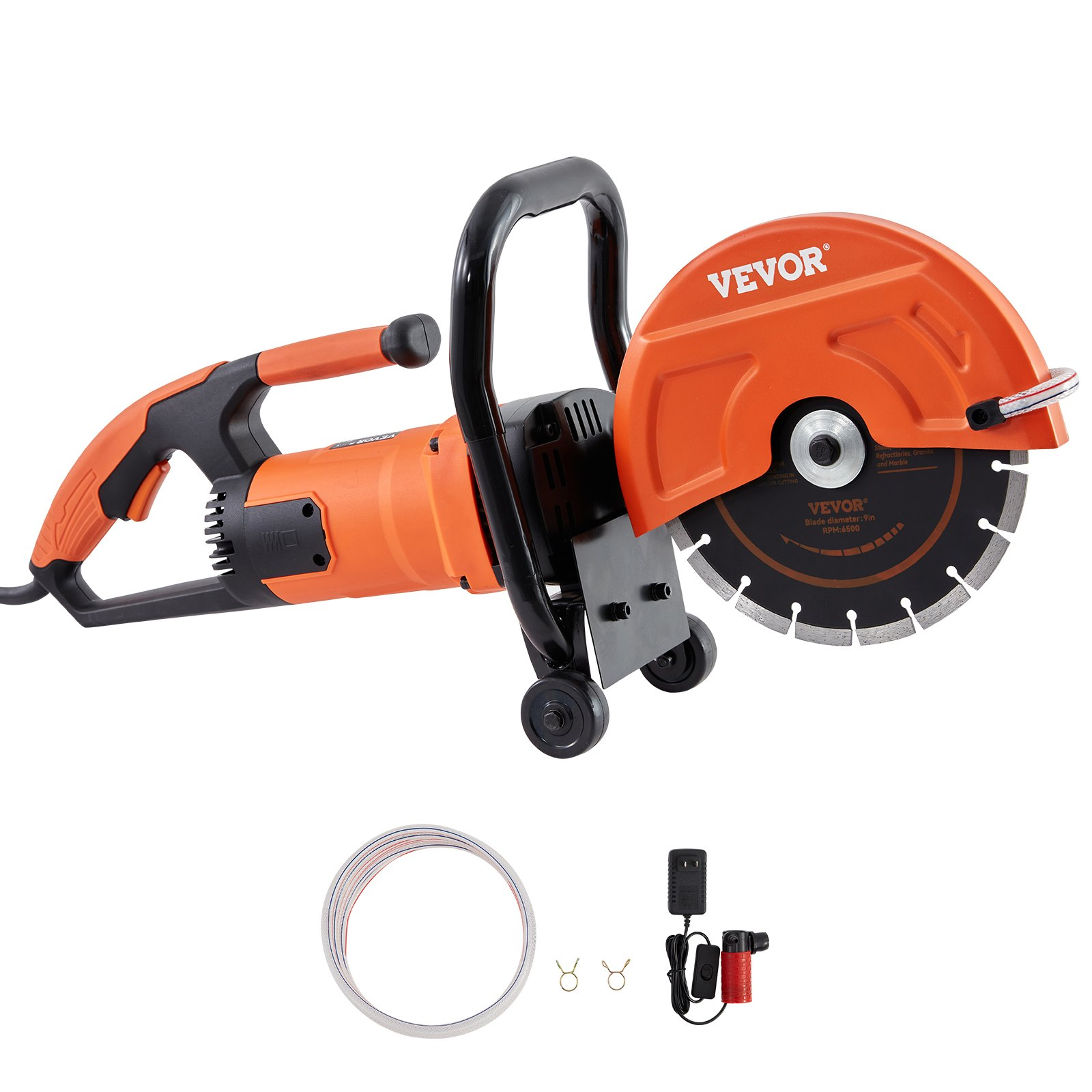 Sierra circular eléctrica para hormigón de 23 cm (9") | VEVOR