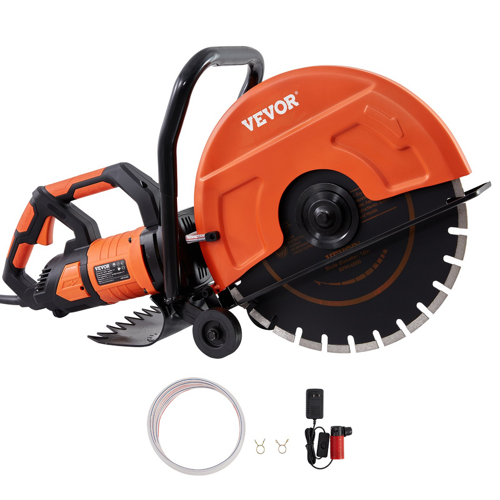 Sierra circular eléctrica para hormigón de 40 cm (16") | VEVOR
