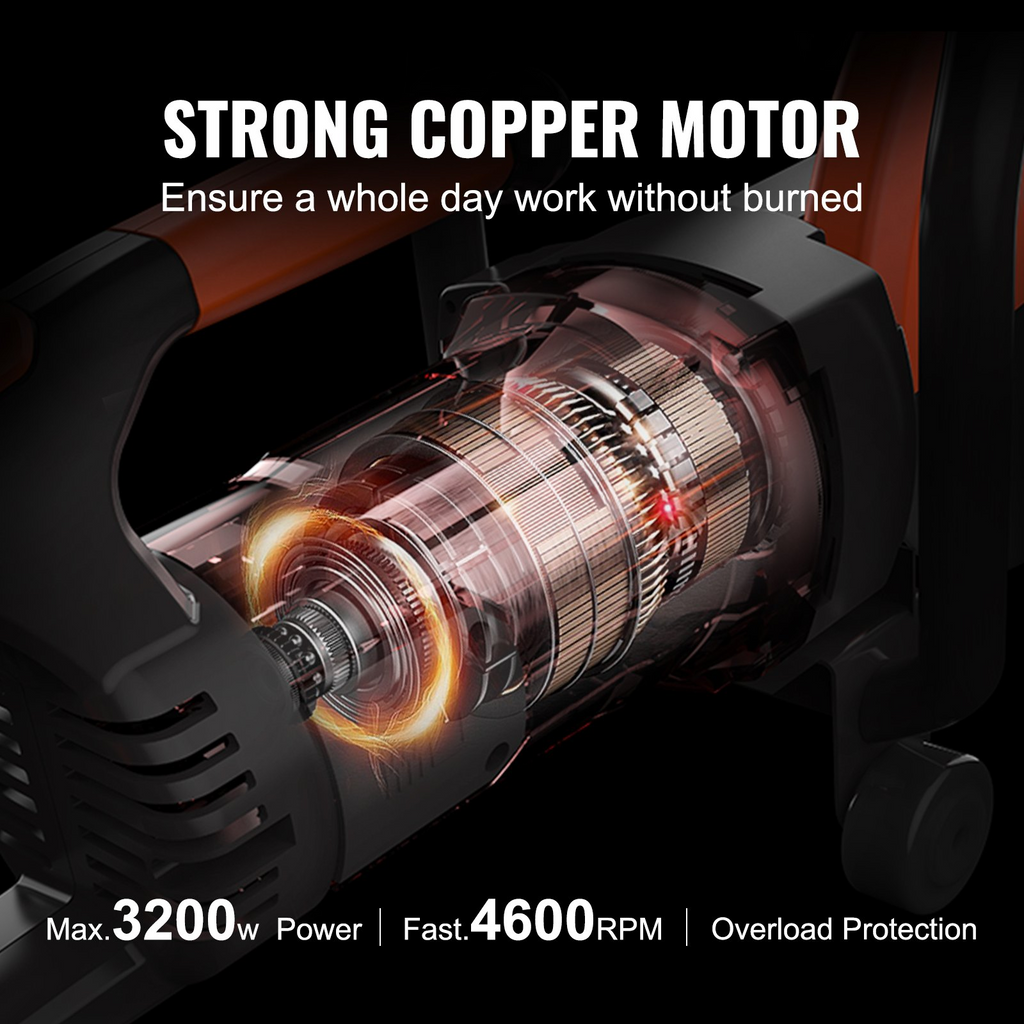 Sierra circular eléctrica para hormigón | VEVOR