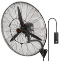 Ventilador de pared con nebulizador, 76 cm (30 pulgadas) | VEVOR