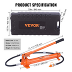 Kit de potencia portátil de 12 toneladas | VEVOR