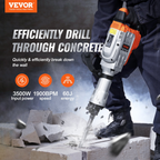 Martillo de demolición, 3500 W | VEVOR