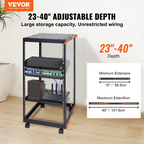 Rack para servidores 20U de estructura abierta | VEVOR