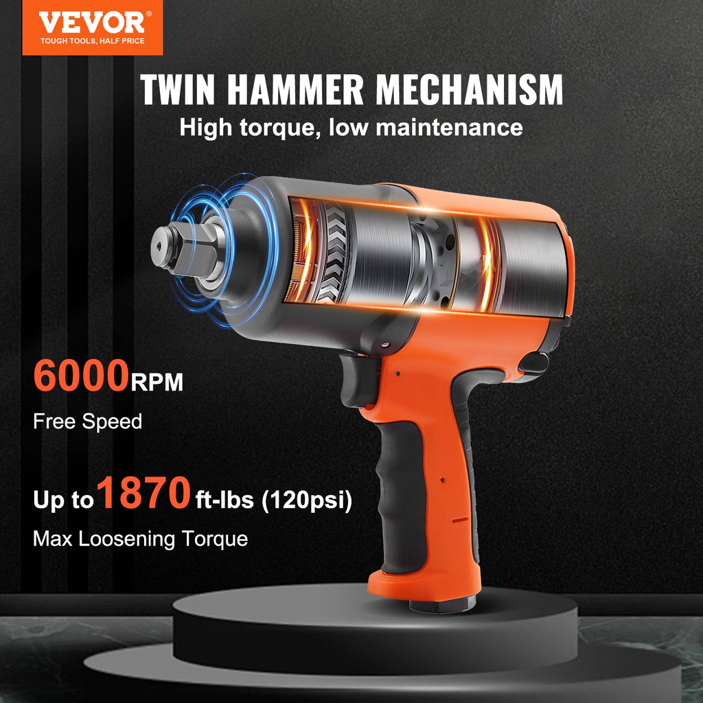 Miniatura del producto Llave de impacto neumática | VEVOR