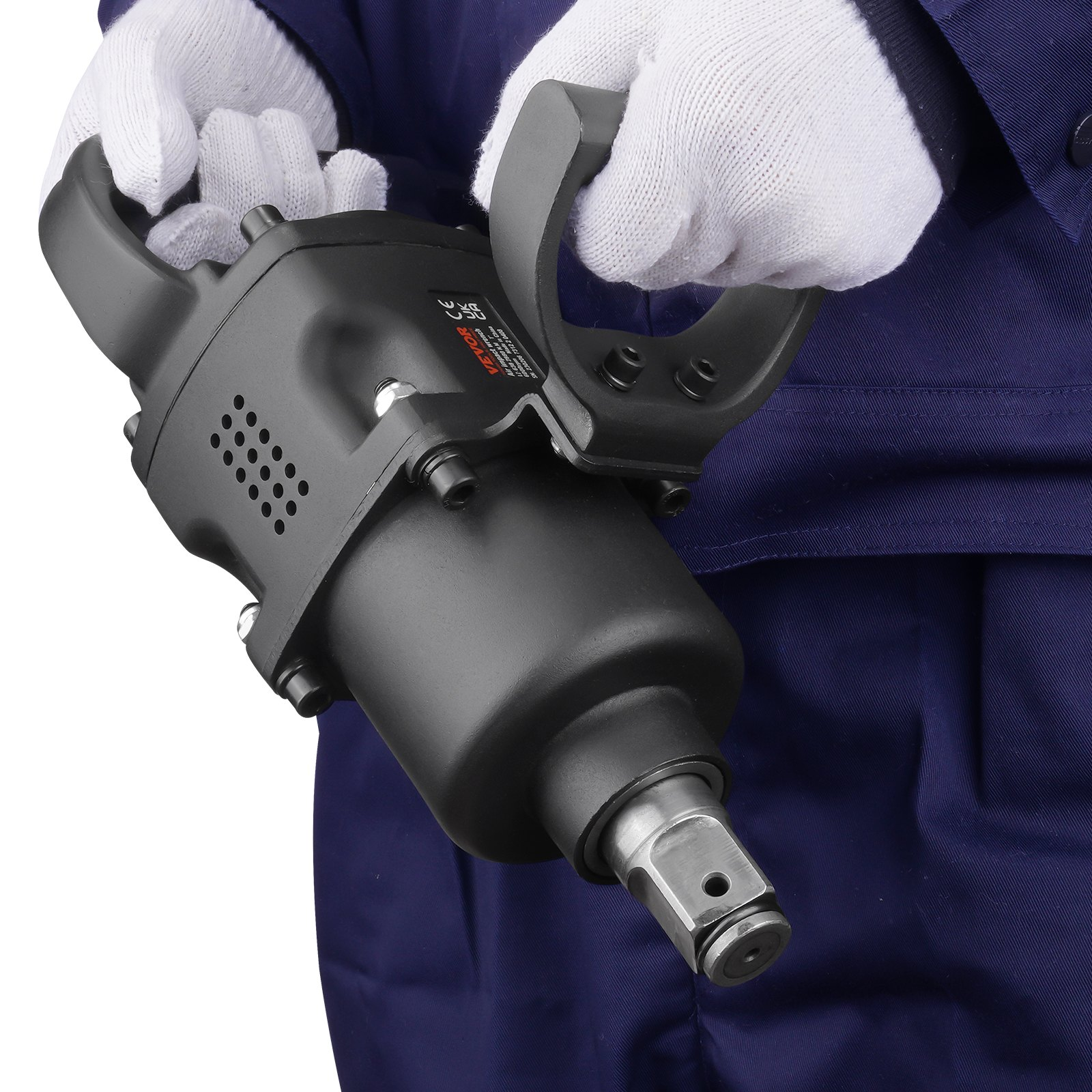 Llave de impacto neumática de 1 pulgada KQCJBSY126 | VEVOR