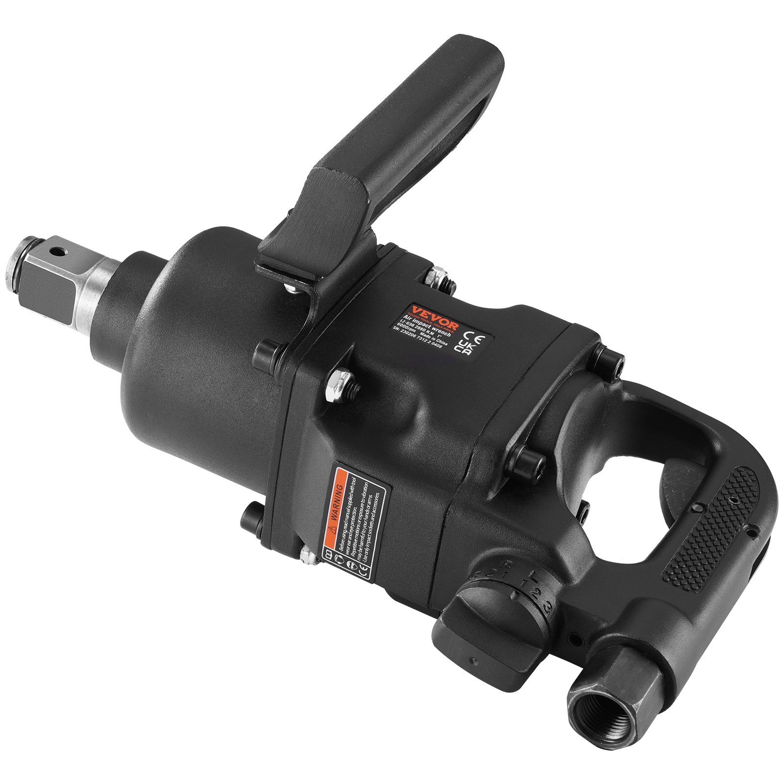 Llave de impacto neumática de 1 pulgada KQCJBSY126 | VEVOR