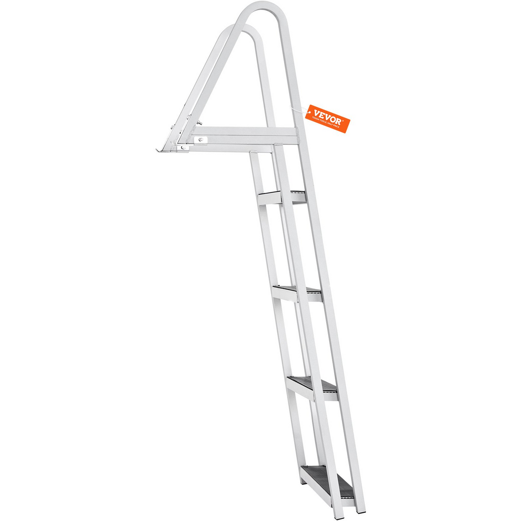 Escalera de muelle, 4 peldaños desmontables