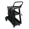 Carro de soldadura de 3 niveles, con capacidad de 181 kg