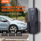 Cargador portátil Nivel 2 para vehículos eléctricos | VEVOR