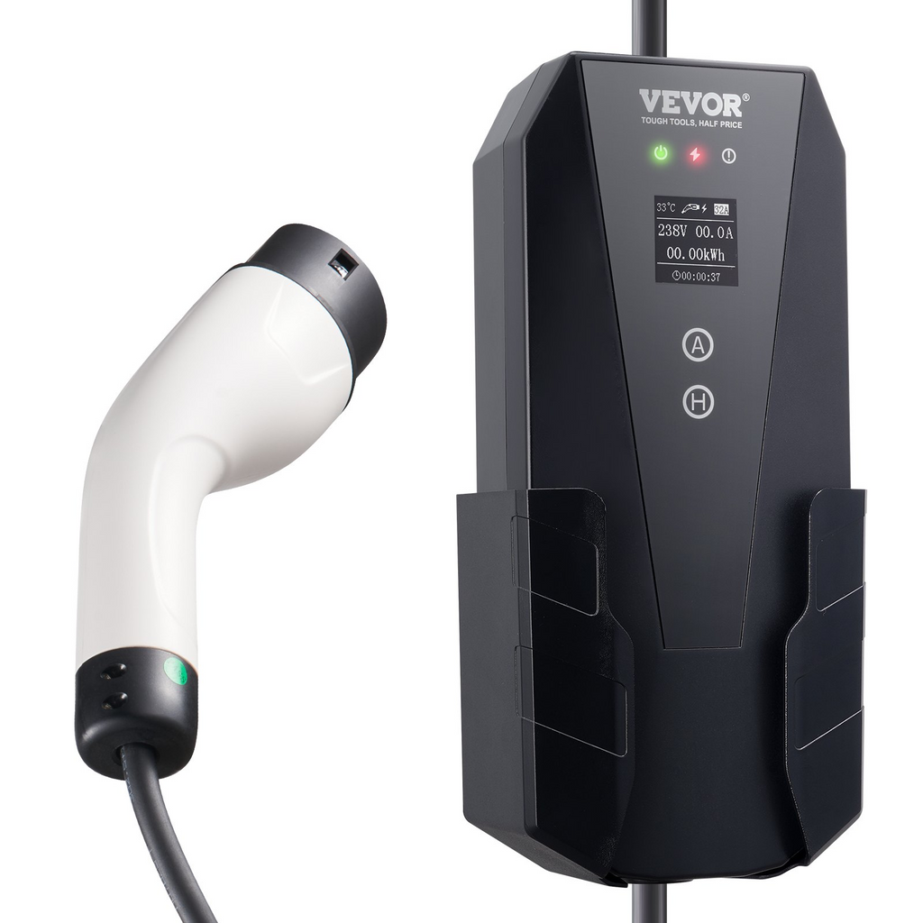 Cargador portátil Nivel 2 para vehículos eléctricos | VEVOR