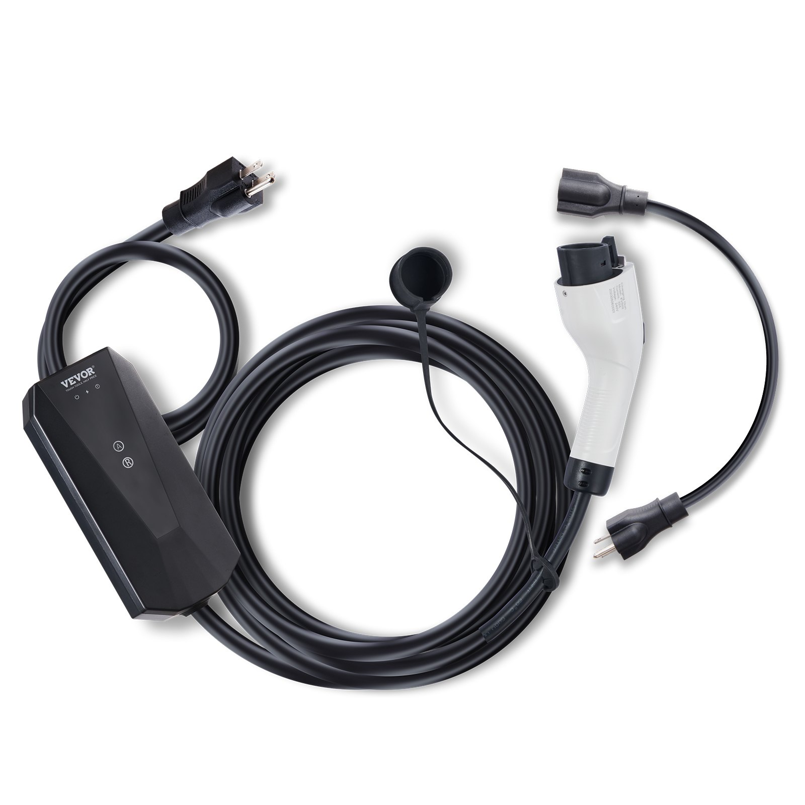 Cargador portátil para vehículos eléctricos Nivel 1+2 | VEVOR