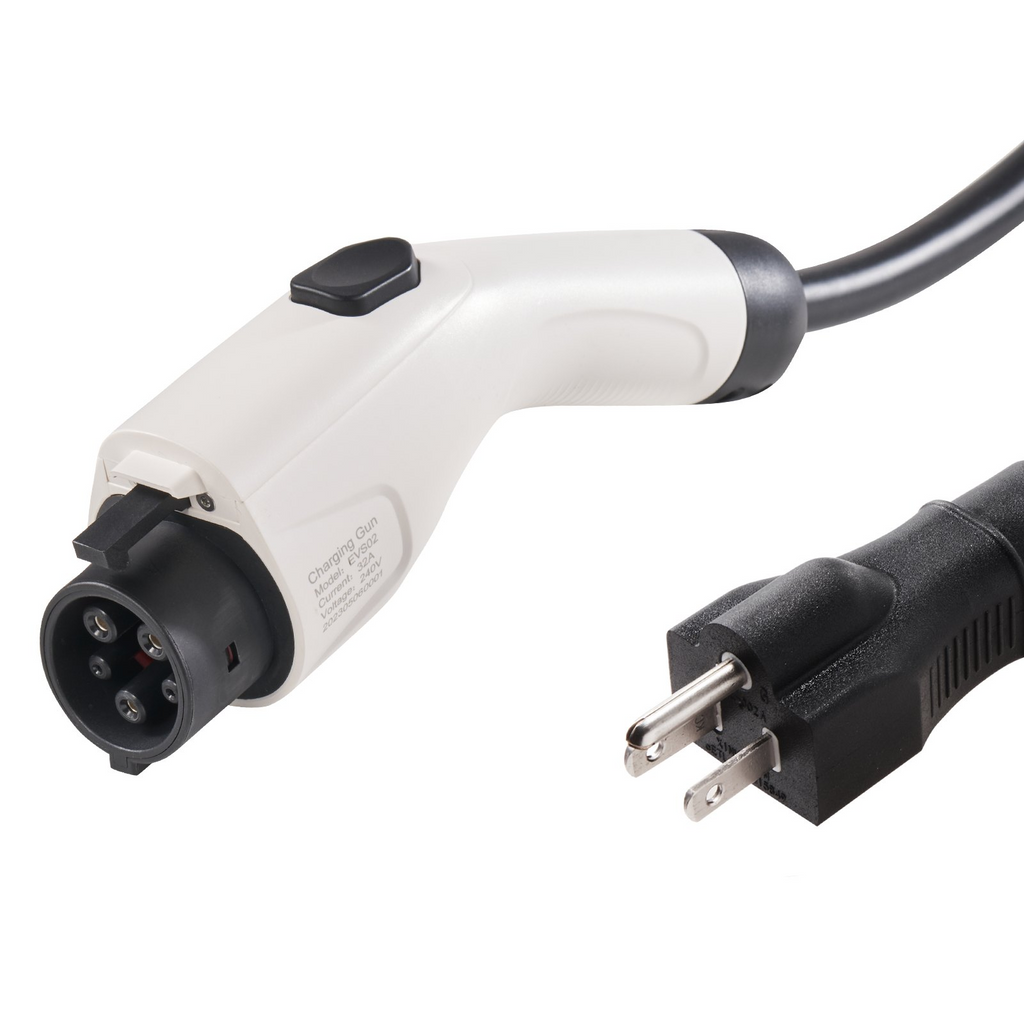 Cargador portátil para vehículos eléctricos Nivel 1+2 | VEVOR