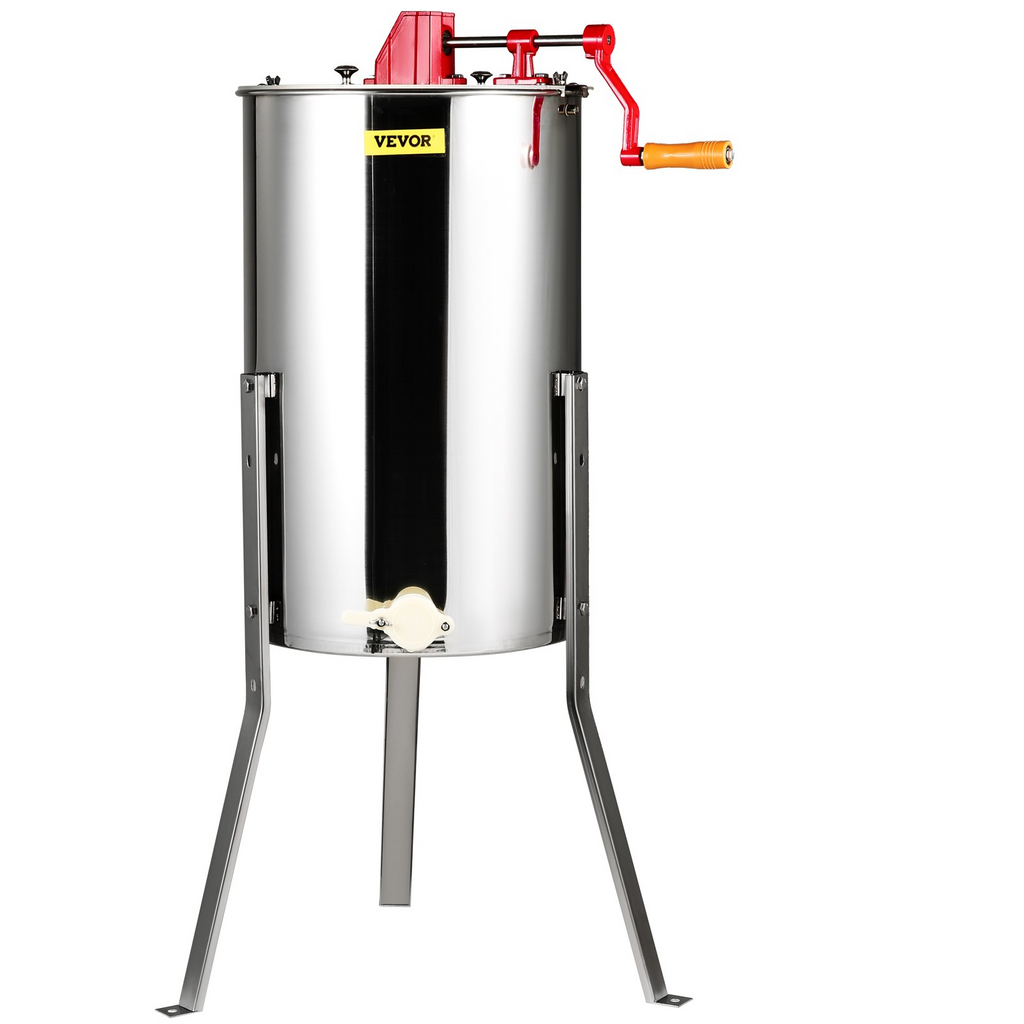 Extractor de miel manual, extractor de miel de 3 cuadros | VEVOR