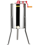 Extractor de miel manual, extractor de miel de 3 cuadros | VEVOR