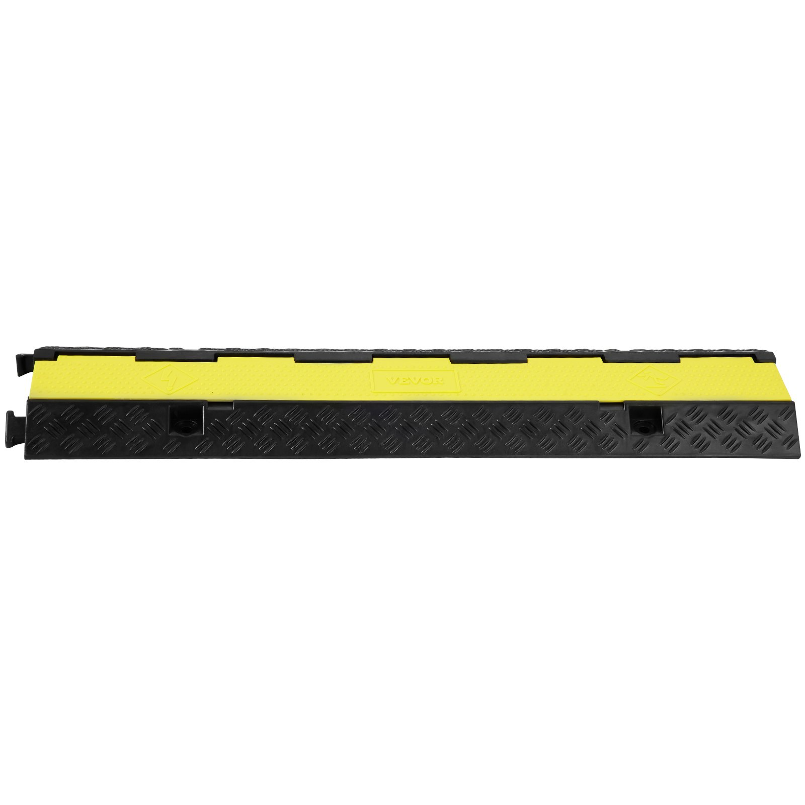 Rampa protectora de cables de 3 piezas, 2 canales | VEVOR