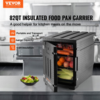 Transportador de bandejas de alimentos isotérmico SPBWXHSEPP | VEVOR