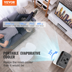 Enfriador de aire evaporativo, 2100 CFM | VEVOR