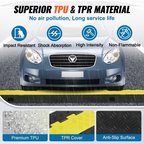Rampa protectora de cables (5 unidades, 2 canales | VEVOR