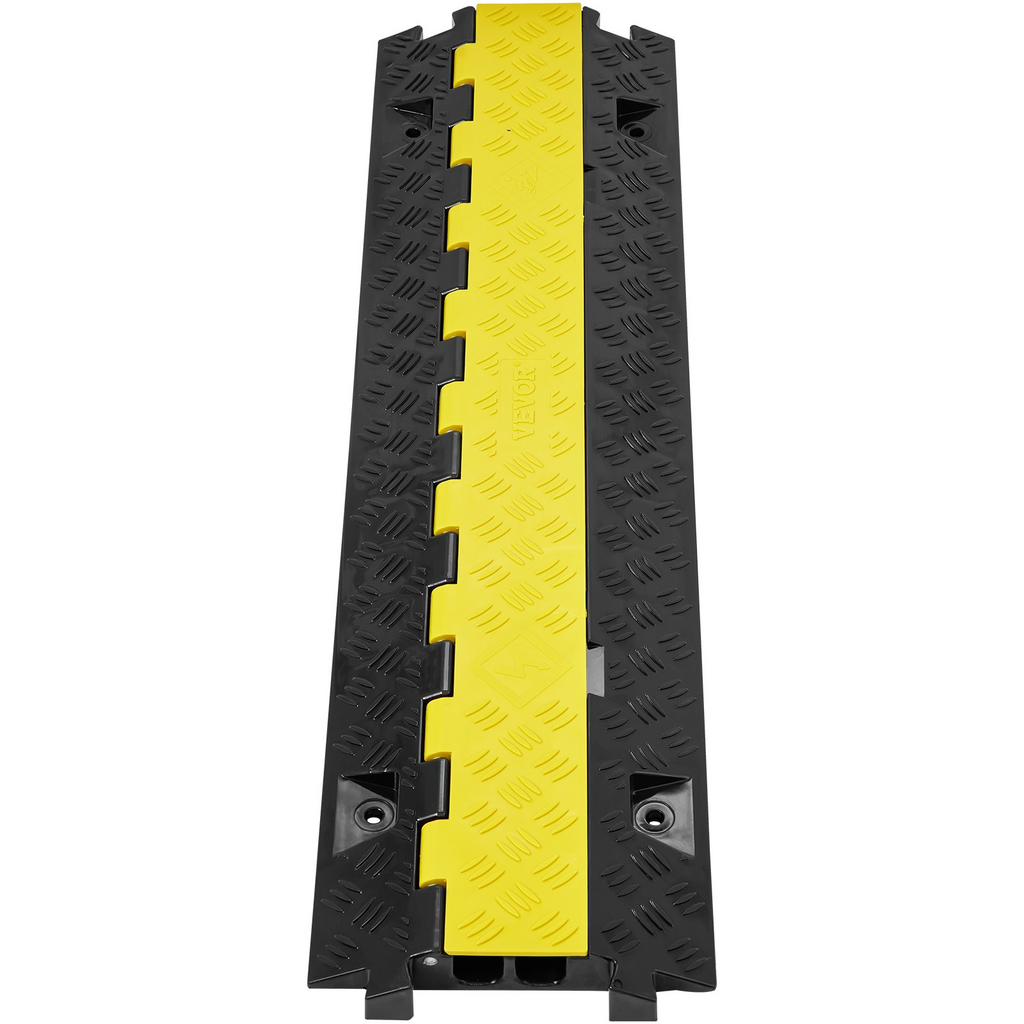 Rampa protectora de cables (5 unidades, 2 canales | VEVOR
