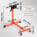 Soporte de motor, 750 lb (3/8 de tonelada) | VEVOR