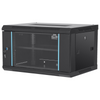 Gabinete para servidor de red 6U para montaje en pared