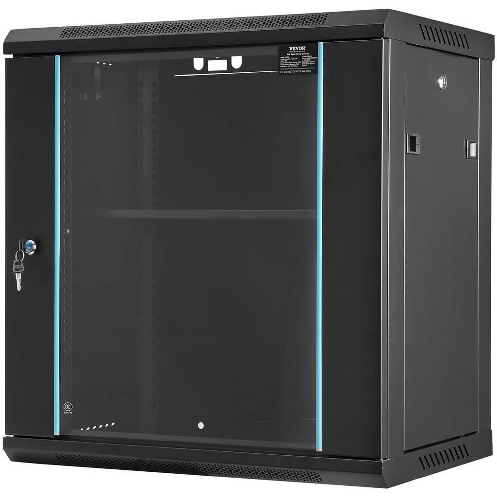 Miniatura del producto Gabinete de red para servidor 12U | VEVOR