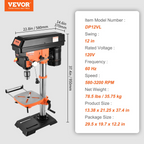Taladro de mesa de 12 pulgadas, 5 amperios | VEVOR